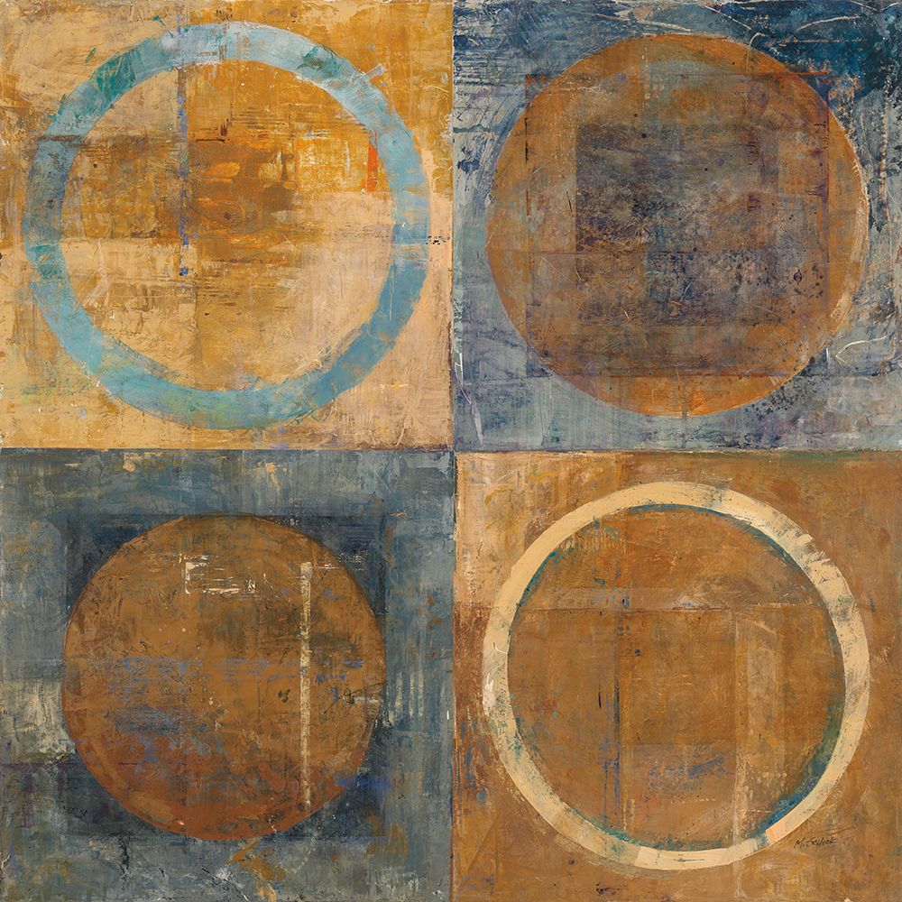 Renew Dark Blue art print by Mike Schick for $57.95 CAD