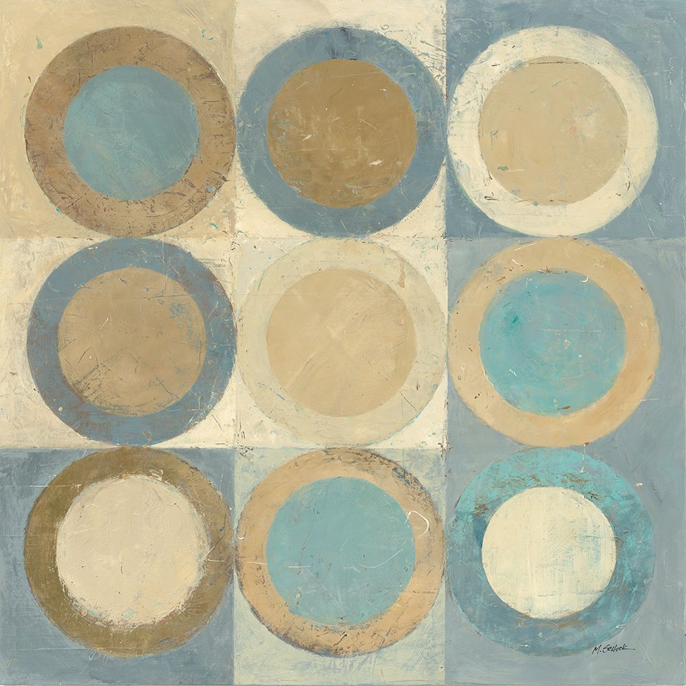 In the Key of Blue art print by Mike Schick for $57.95 CAD