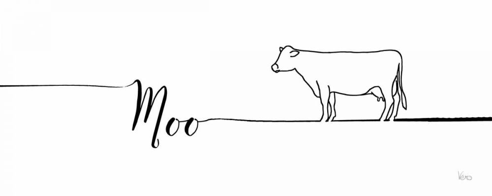 Underlined Farm III art print by Veronique Charron for $57.95 CAD