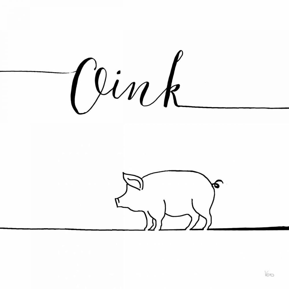 Underlined Farm V art print by Veronique Charron for $57.95 CAD