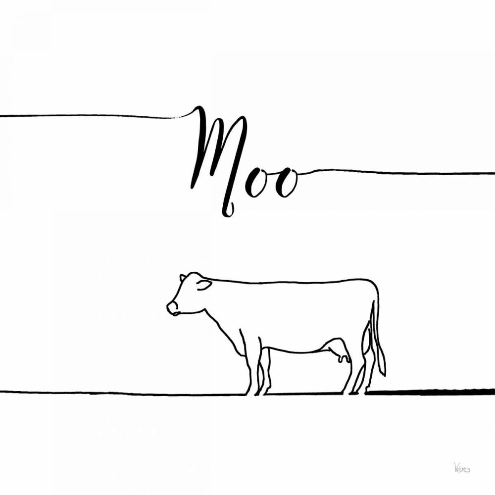 Underlined Farm VII art print by Veronique Charron for $57.95 CAD