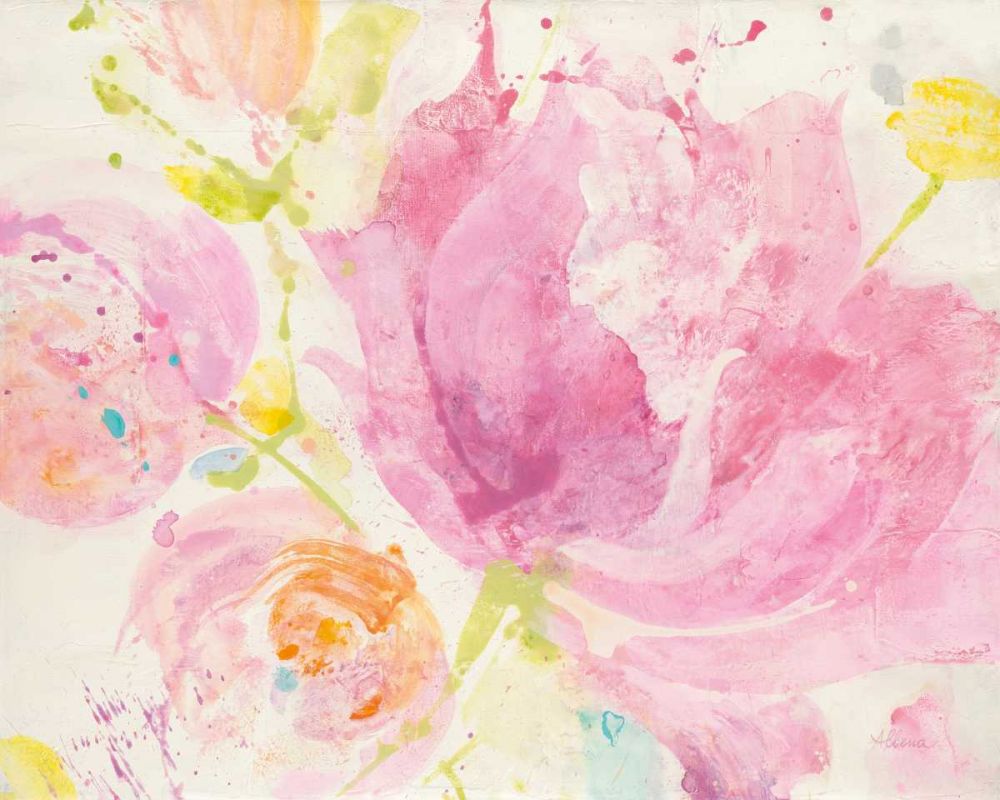 Spring Abstracts Florals II art print by Albena Hristova for $57.95 CAD