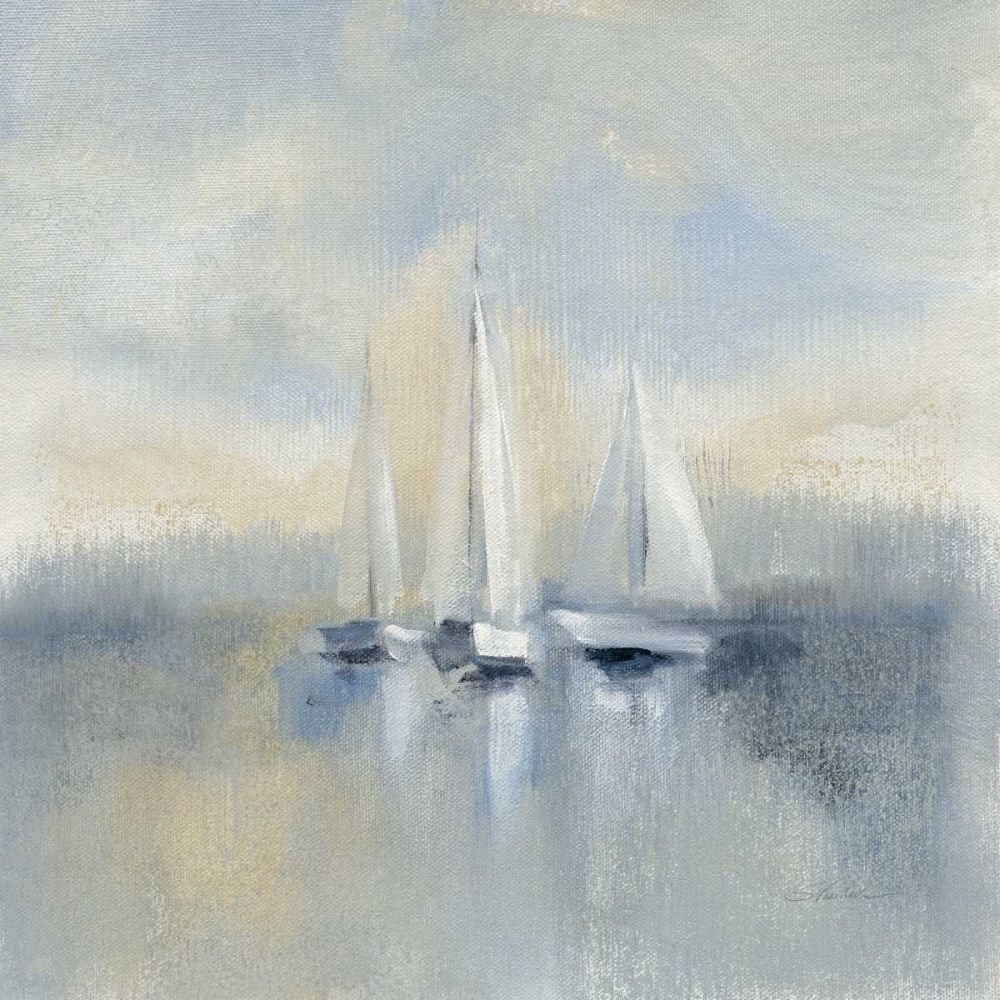 Morning Sail I Blue art print by Silvia Vassileva for $57.95 CAD