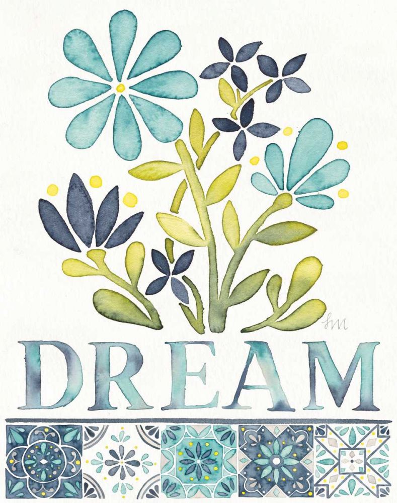 Garden Getaway Inspiration I art print by Laura Marshall for $57.95 CAD