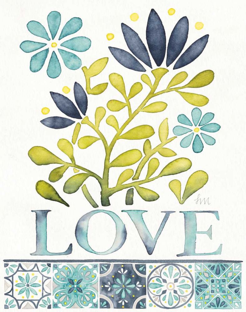 Garden Getaway Inspiration III art print by Laura Marshall for $57.95 CAD