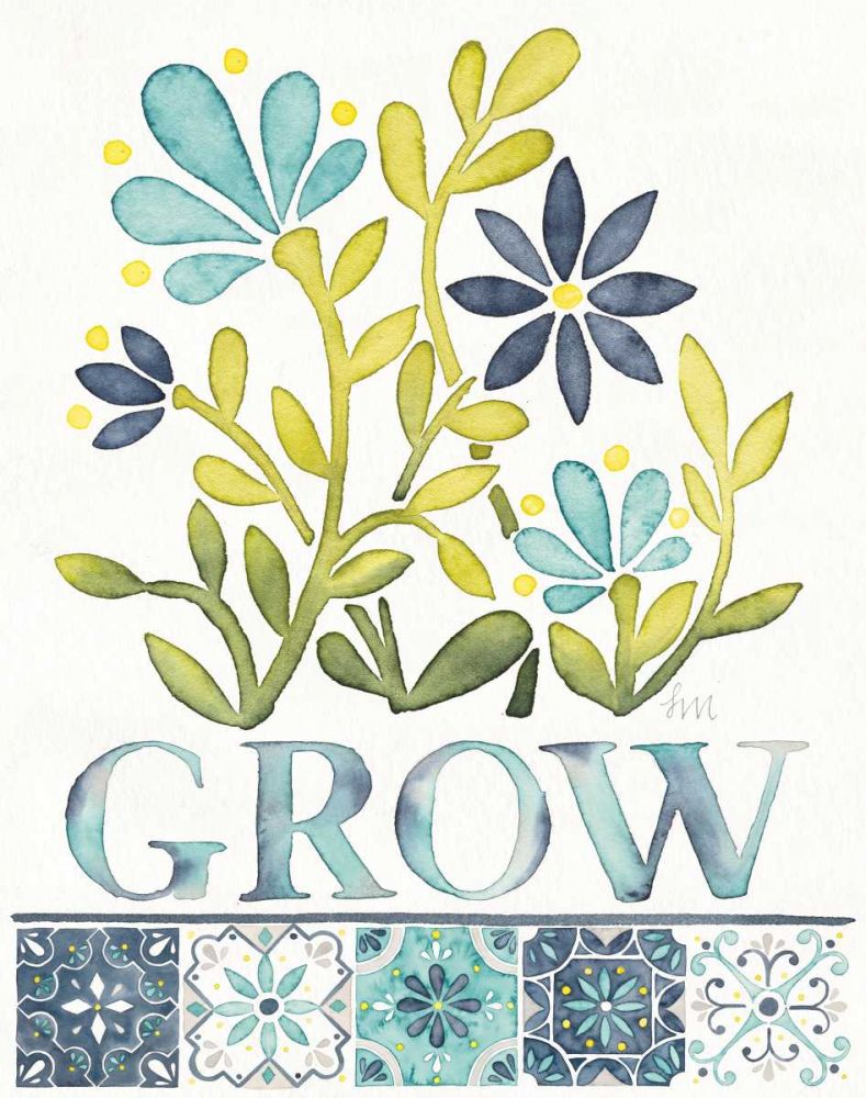 Garden Getaway Inspiration IV art print by Laura Marshall for $57.95 CAD