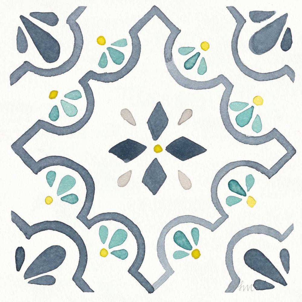 Garden Getaway Tile II White art print by Laura Marshall for $57.95 CAD
