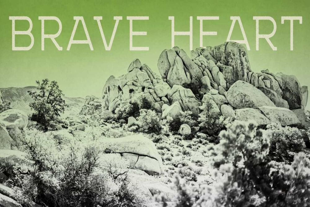 Ombre Adventure V Brave Heart art print by Elizabeth Urquhart for $57.95 CAD