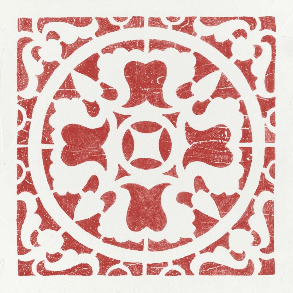 Hacienda Tile I art print by Moira Hershey for $57.95 CAD