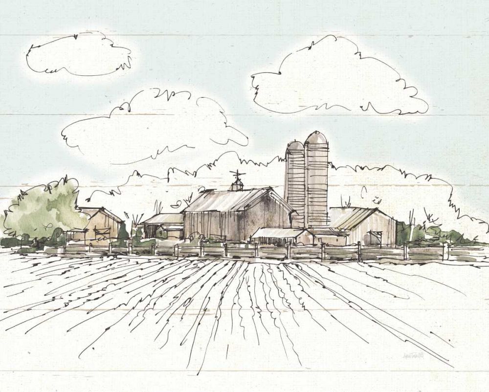 Farm Memories I Shiplap art print by Anne Tavoletti for $57.95 CAD