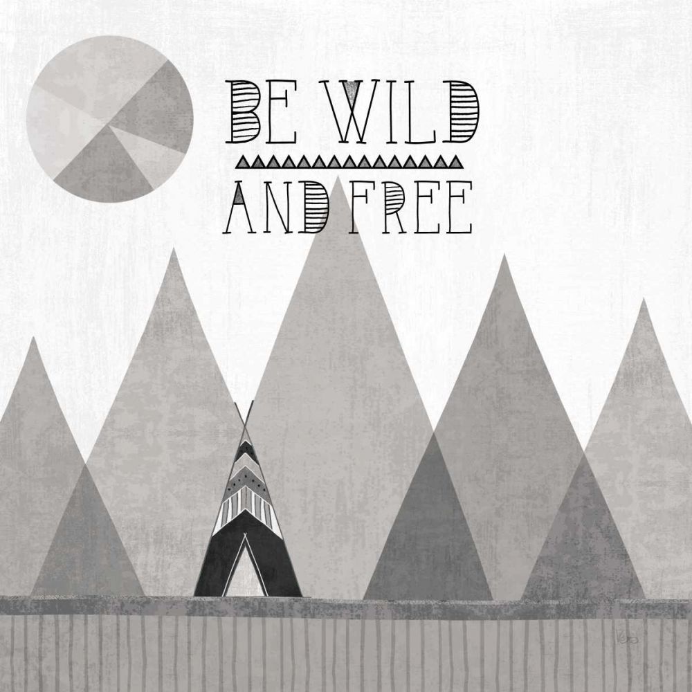 Southwest Geo II BW art print by Veronique Charron for $57.95 CAD