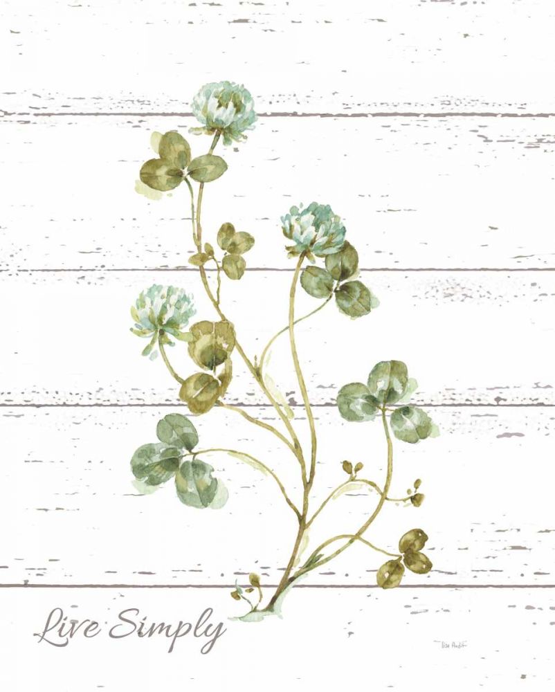 My Greenhouse Clover Live Simply art print by Lisa Audit for $57.95 CAD