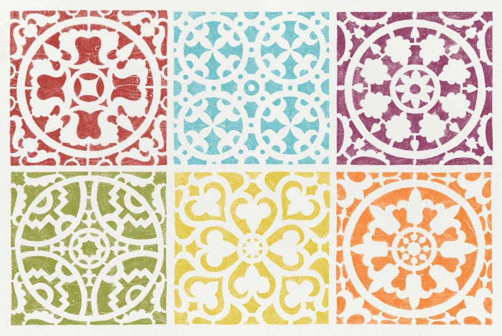 Hacienda Tile VII art print by Moira Hershey for $57.95 CAD
