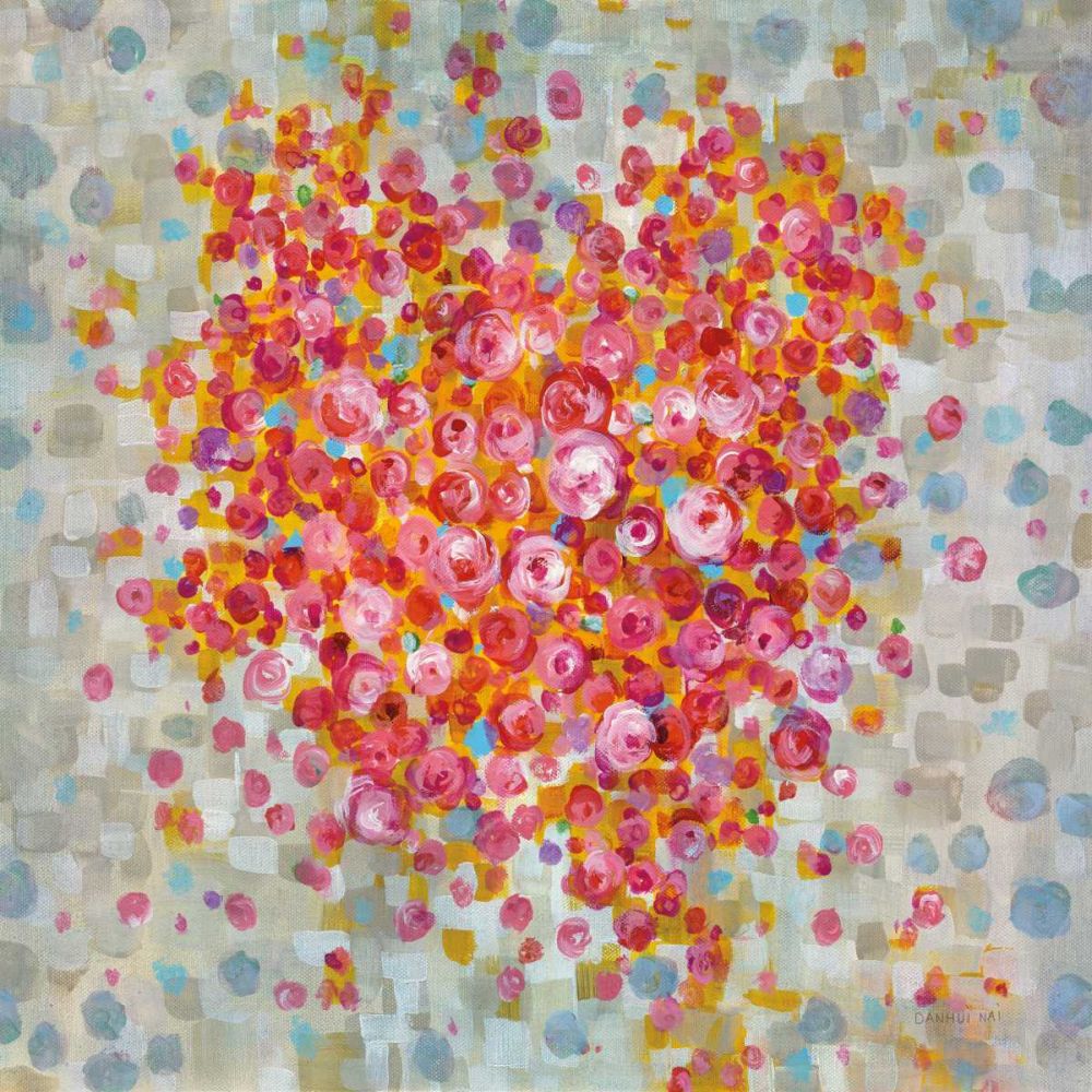 Circle of Hearts art print by Danhui Nai for $57.95 CAD
