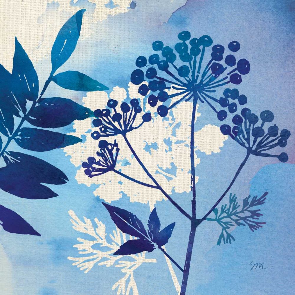 Blue Sky Garden I art print by Studio Mousseau for $57.95 CAD