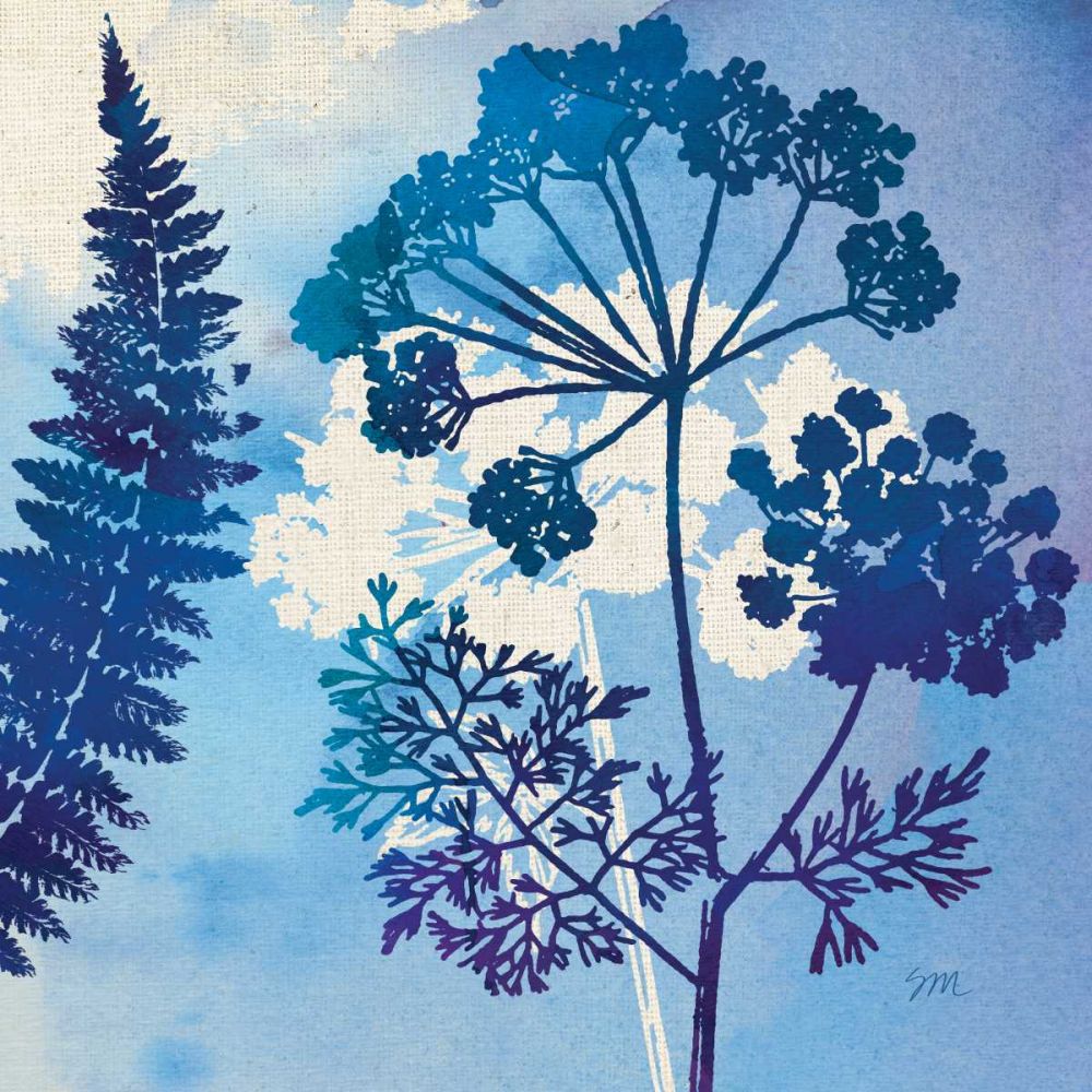 Blue Sky Garden II art print by Studio Mousseau for $57.95 CAD