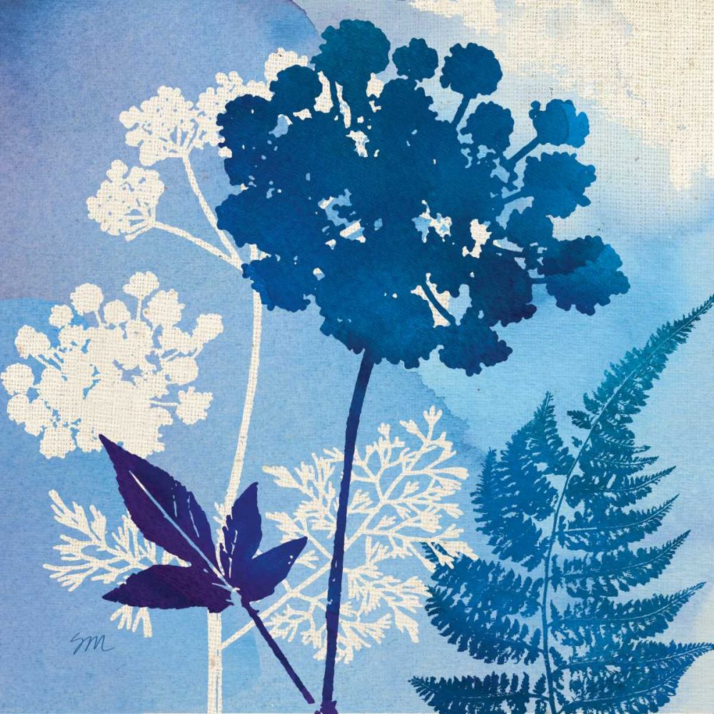 Blue Sky Garden IV art print by Studio Mousseau for $57.95 CAD