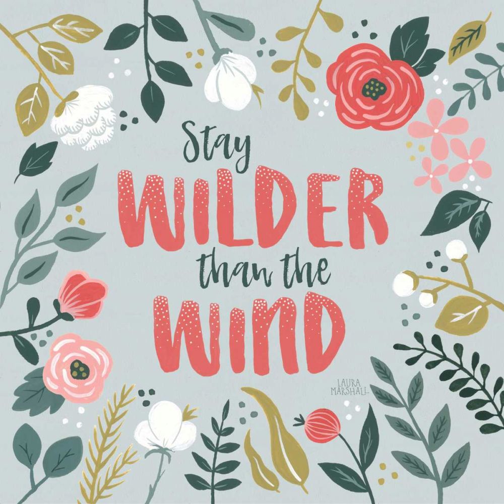 Wildflower Daydreams I art print by Laura Marshall for $57.95 CAD