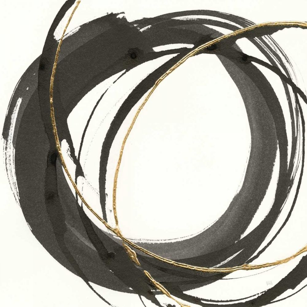 Gilded Enso I art print by Chris Paschke for $57.95 CAD