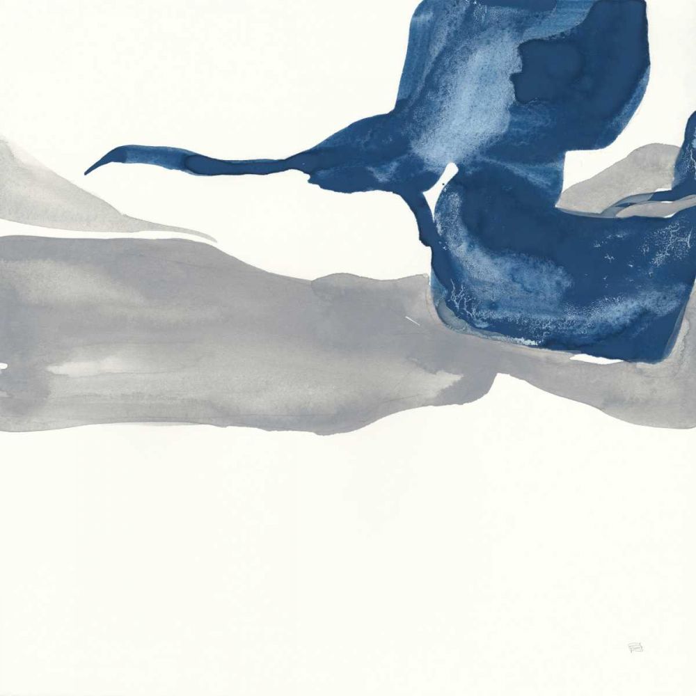 Sapphire and Gray I art print by Chris Paschke for $57.95 CAD