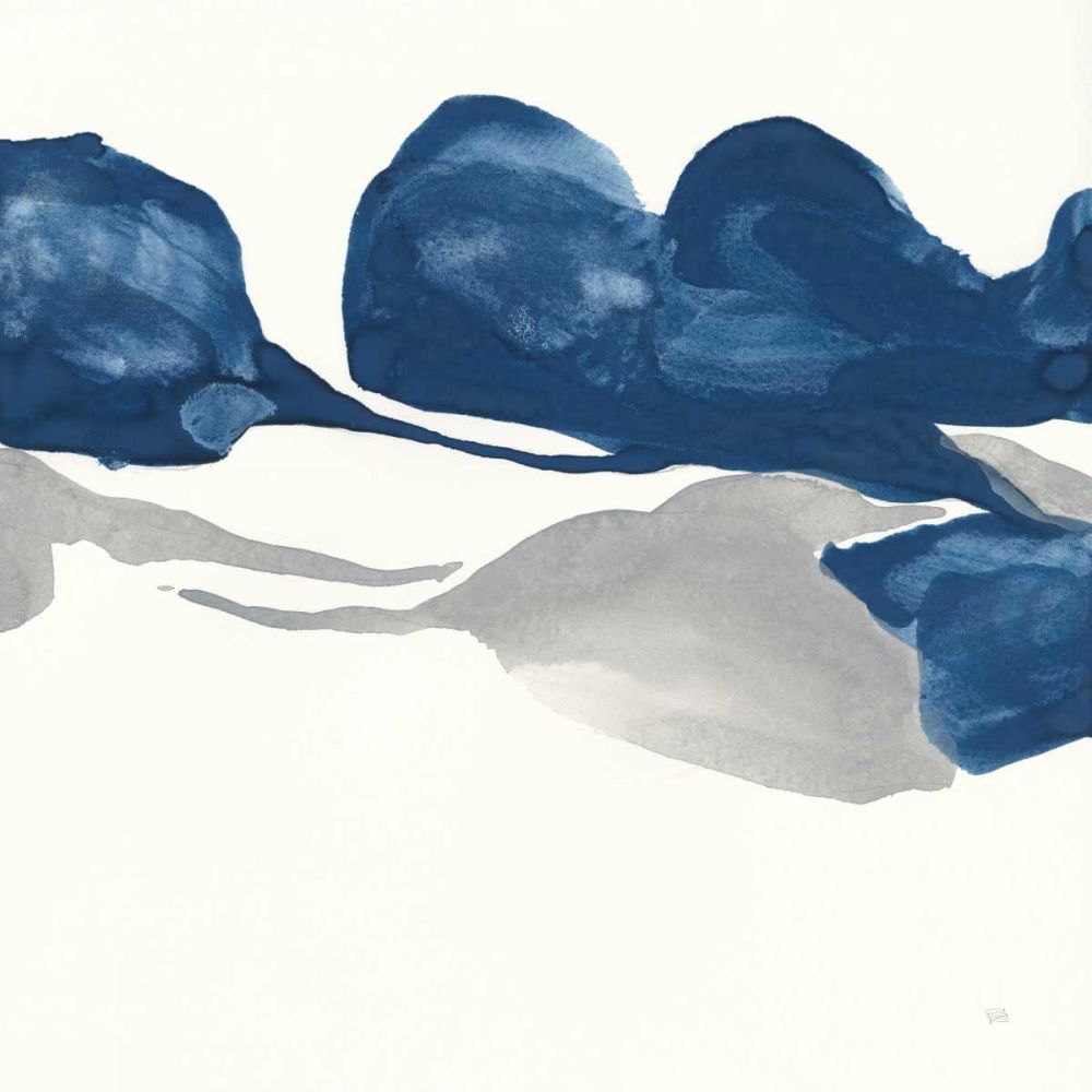 Sapphire and Gray II art print by Chris Paschke for $57.95 CAD