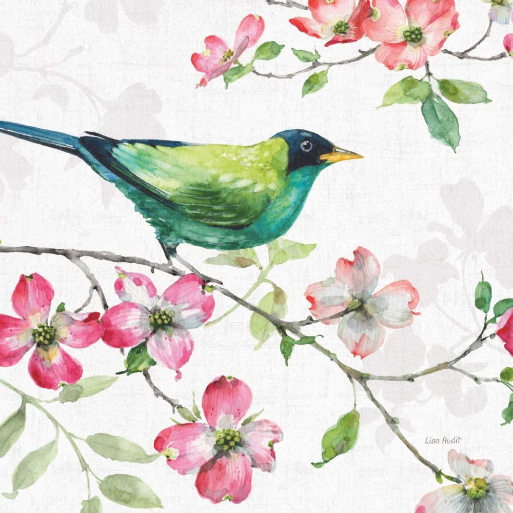 Dogwood Garden II art print by Lisa Audit for $57.95 CAD