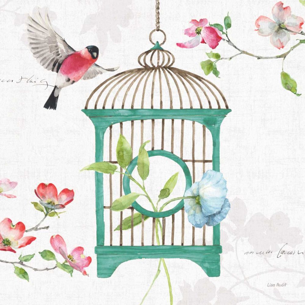 Dogwood Garden VII art print by Lisa Audit for $57.95 CAD