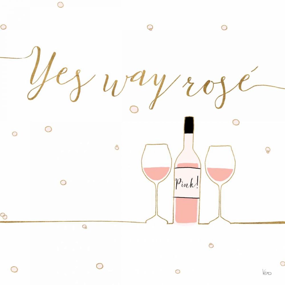 Underlined Bubbly VI art print by Veronique Charron for $57.95 CAD