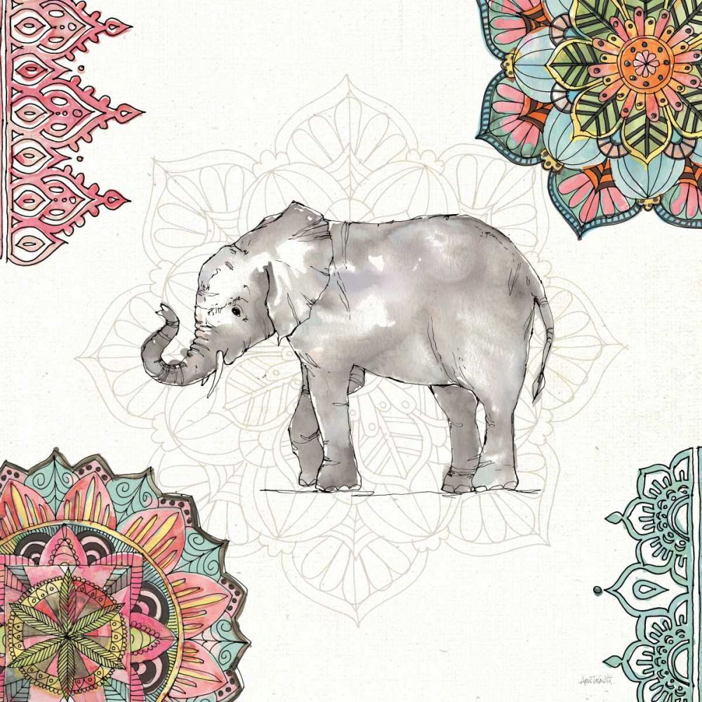 Mandala Morning II art print by Anne Tavoletti for $57.95 CAD