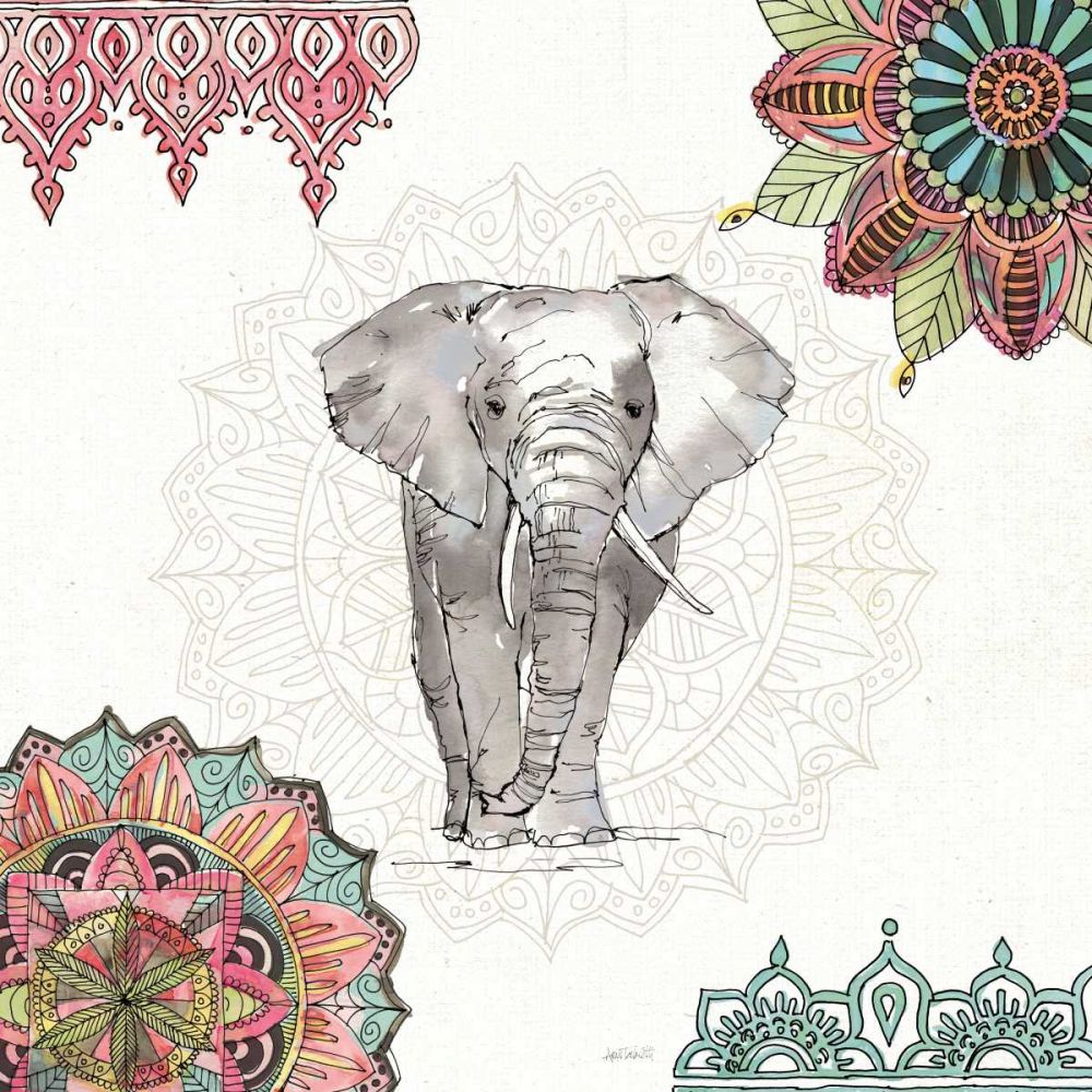 Mandala Morning IV art print by Anne Tavoletti for $57.95 CAD
