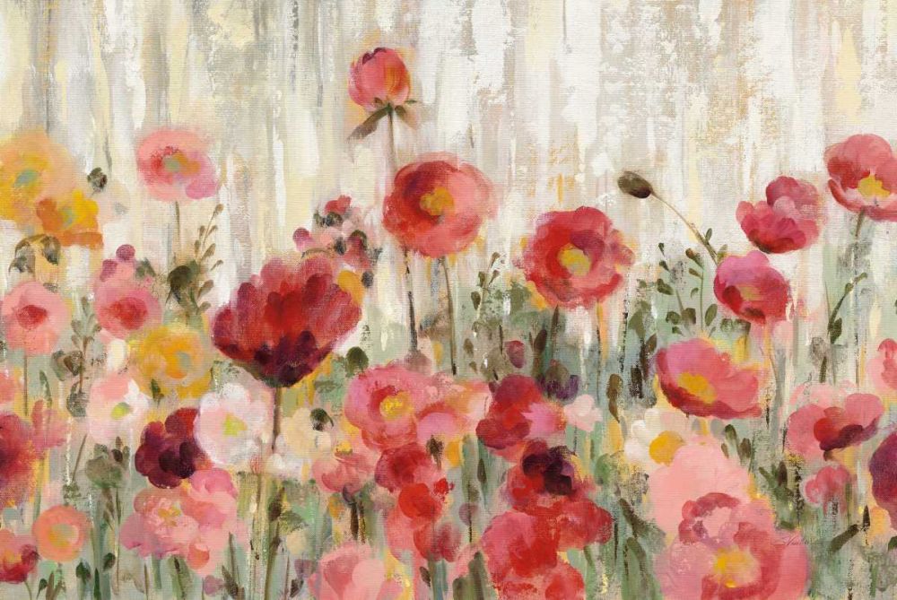 Sprinkled Flowers Crop art print by Silvia Vassileva for $57.95 CAD