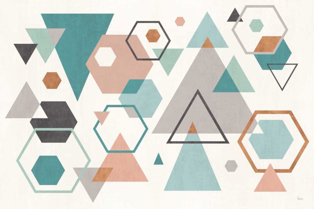 Abstract Geo I art print by Veronique Charron for $57.95 CAD