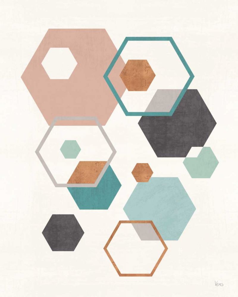 Abstract Geo III art print by Veronique Charron for $57.95 CAD