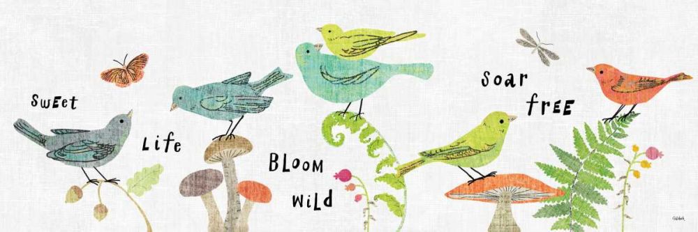 Wild Wings VIII art print by Sue Schlabach for $57.95 CAD
