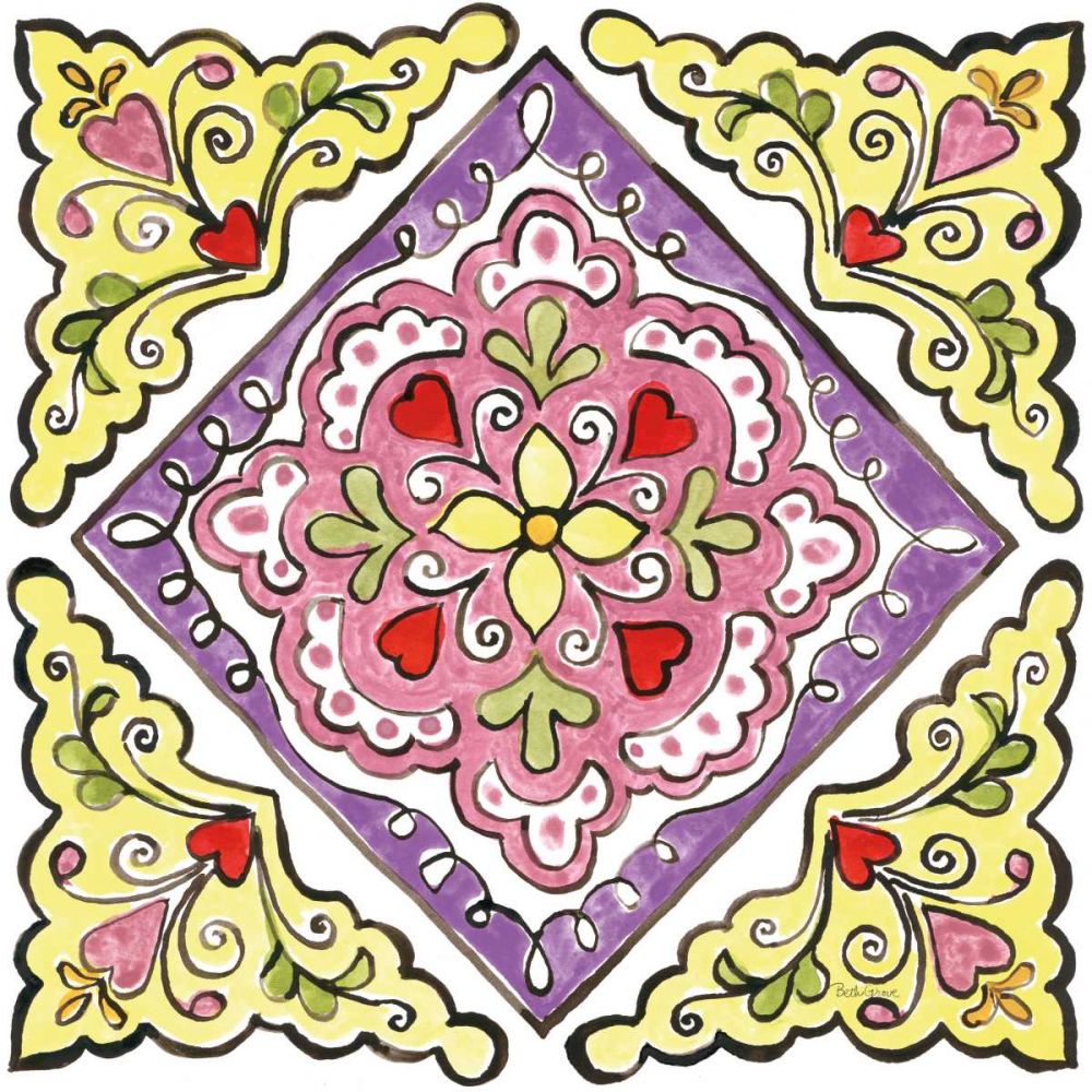 Sunny Bouquets VI art print by Beth Grove for $57.95 CAD