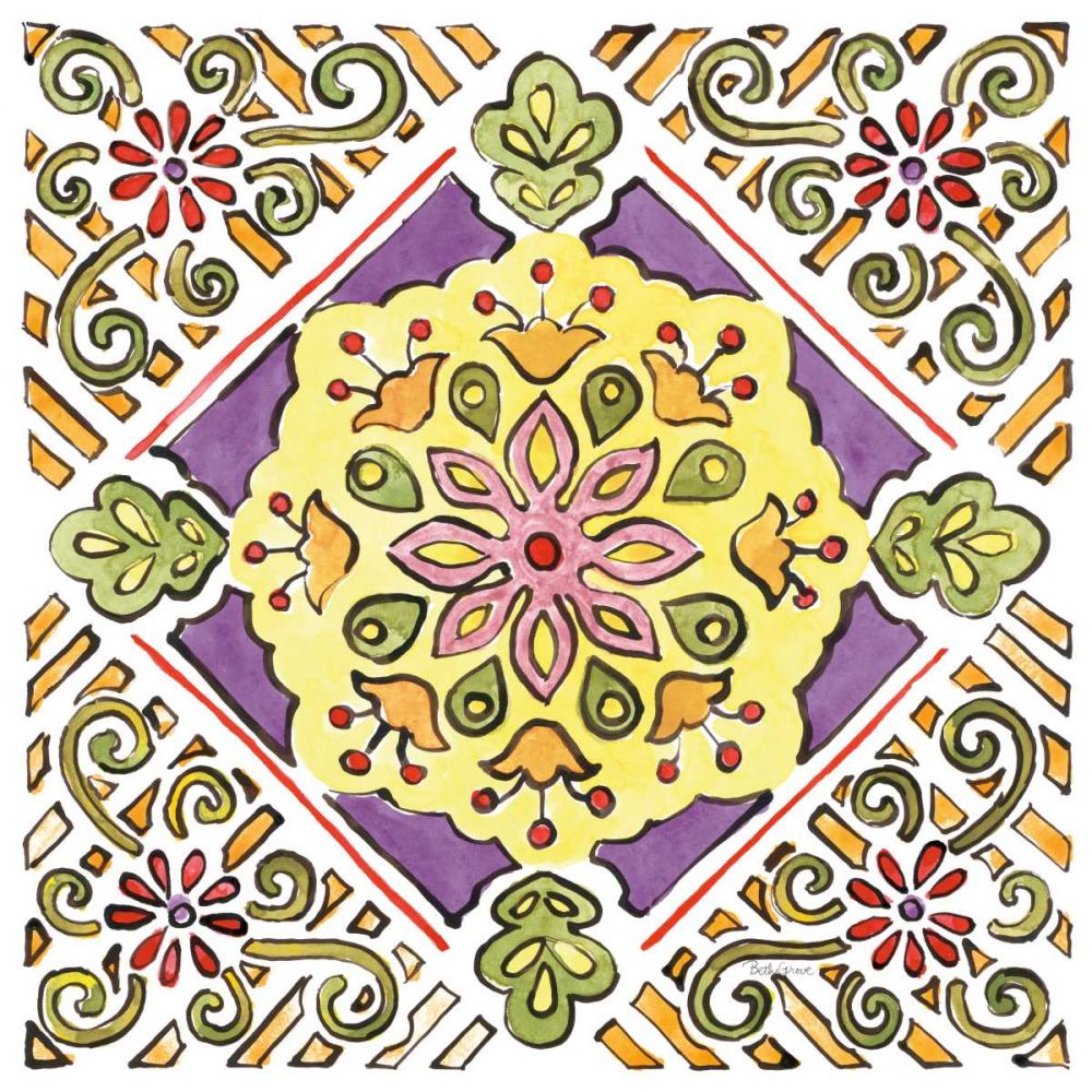 Sunny Bouquets VIII art print by Beth Grove for $57.95 CAD