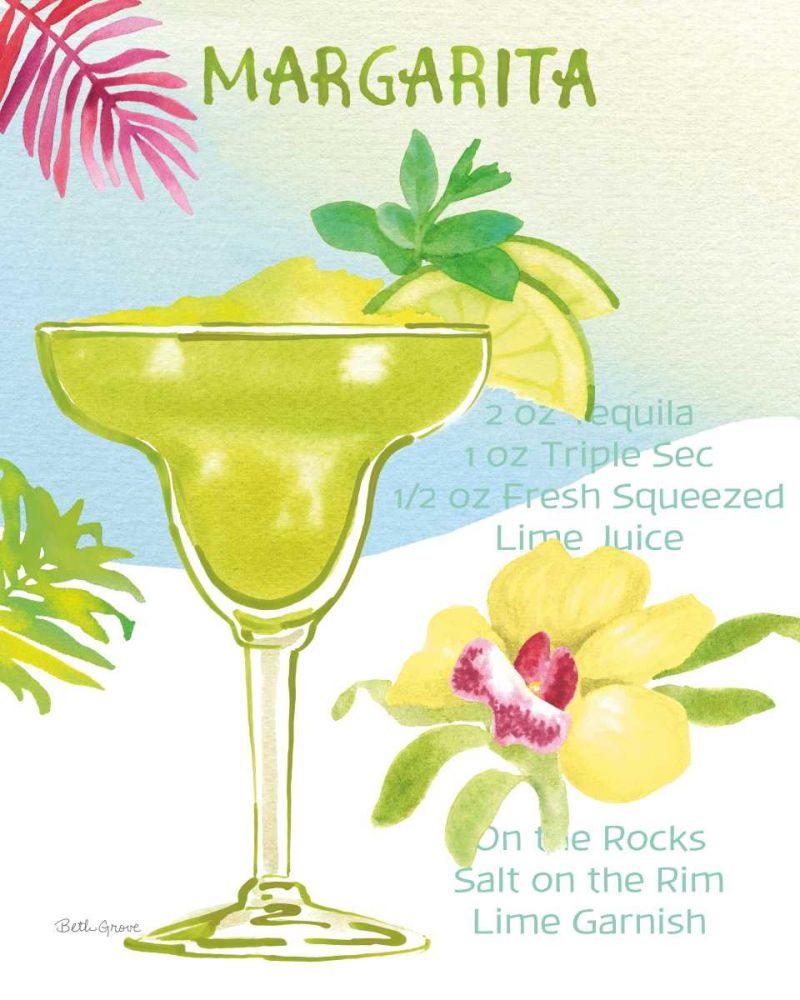 Tropical Getaway III art print by Beth Grove for $57.95 CAD