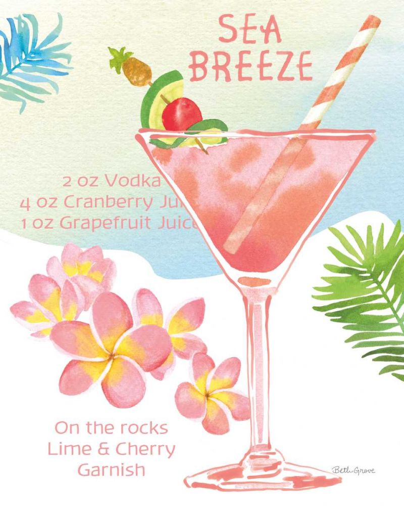 Tropical Getaway IV art print by Beth Grove for $57.95 CAD