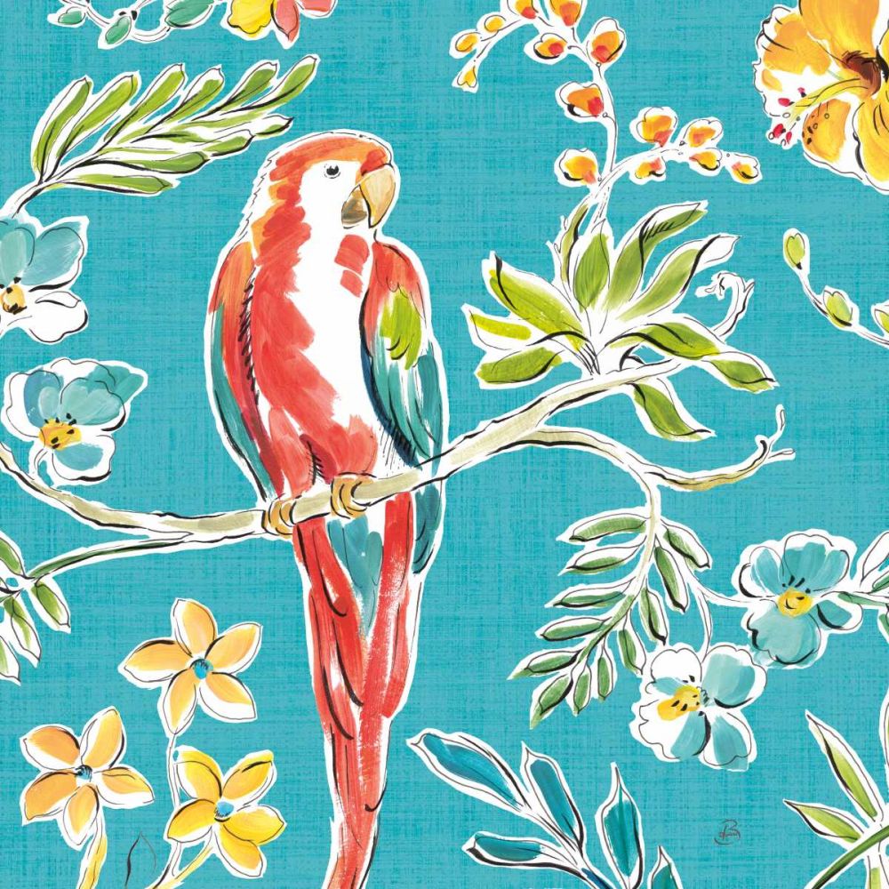Tropical Oasis III art print by Daphne Brissonnet for $57.95 CAD