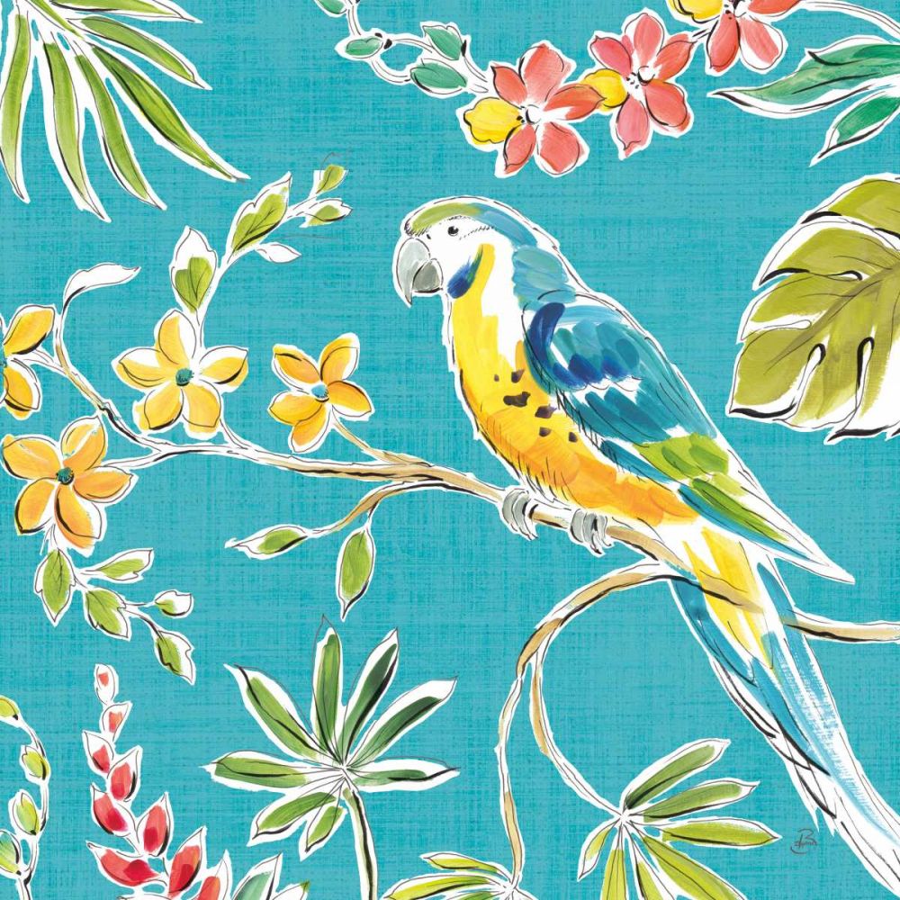Tropical Oasis IV art print by Daphne Brissonnet for $57.95 CAD