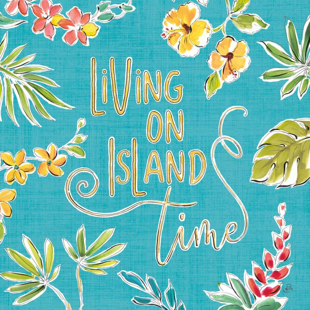 Tropical Oasis VI art print by Daphne Brissonnet for $57.95 CAD