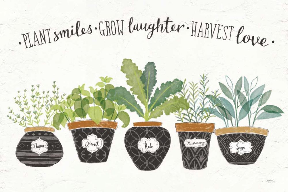Fine Herbs I art print by Janelle Penner for $57.95 CAD