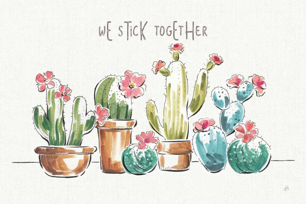 Desert Bloom I art print by Daphne Brissonnet for $57.95 CAD