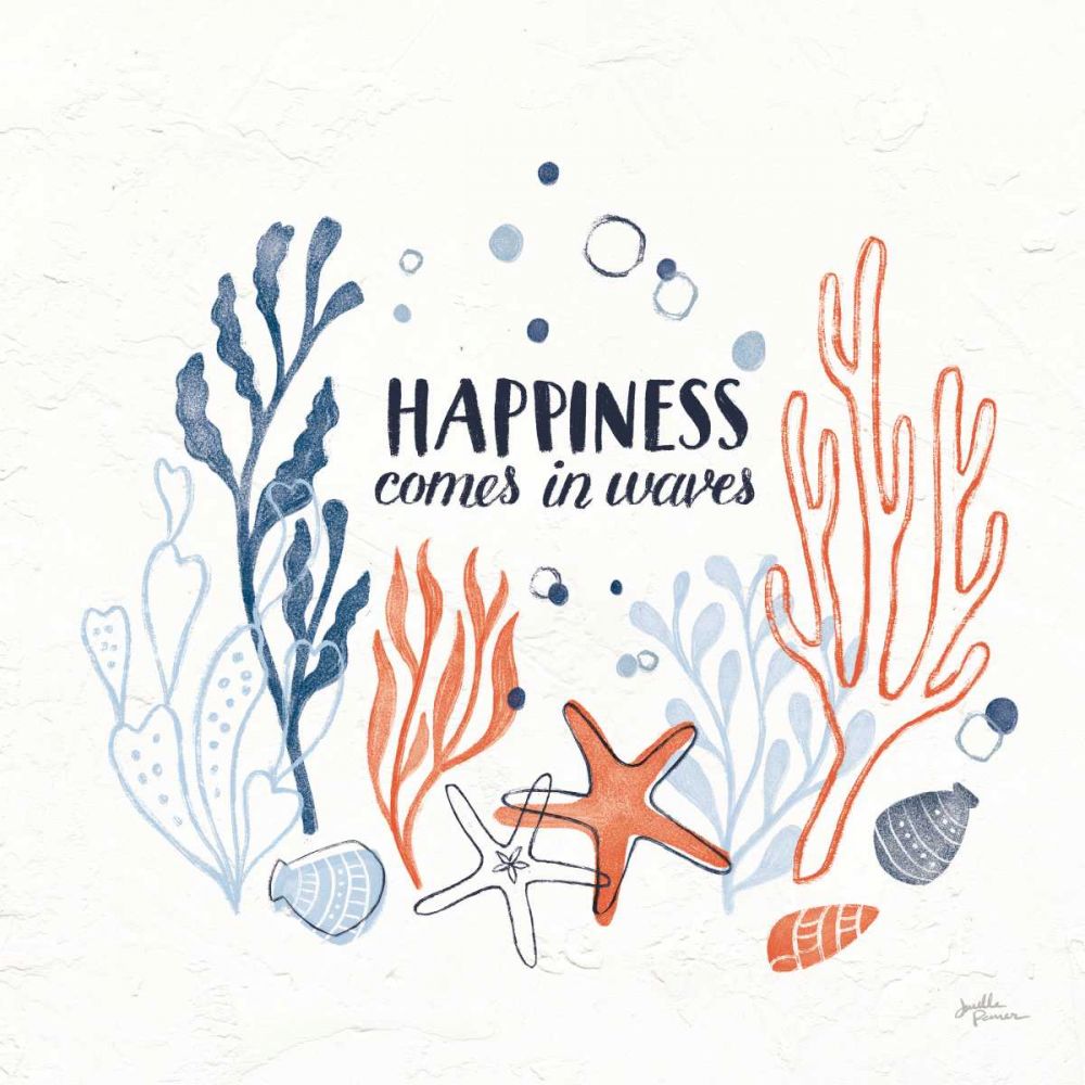 Simple Sea I art print by Janelle Penner for $57.95 CAD
