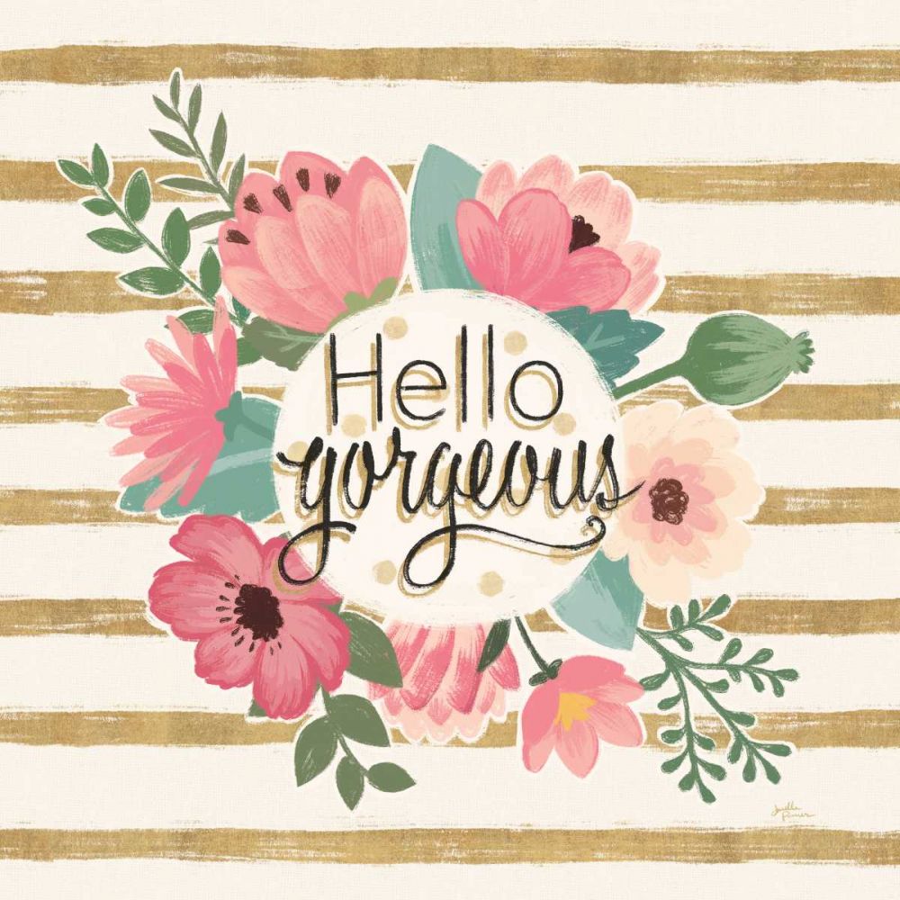 Gorgeous II Pink art print by Janelle Penner for $57.95 CAD