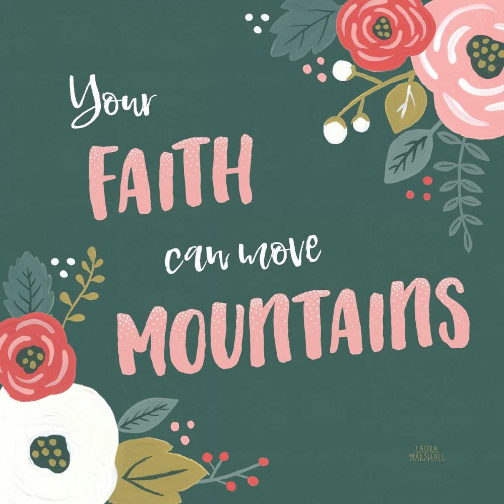 Wildflower Daydreams V Move Mountains art print by Laura Marshall for $57.95 CAD