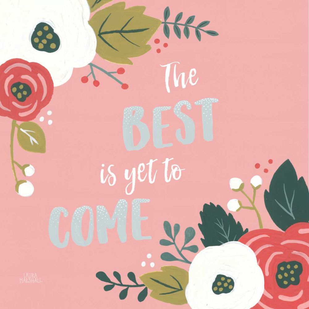 Wildflower Daydreams VI The Best art print by Laura Marshall for $57.95 CAD
