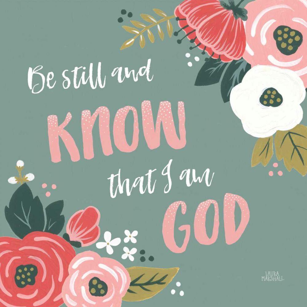 Wildflower Daydreams VIII Be Still art print by Laura Marshall for $57.95 CAD