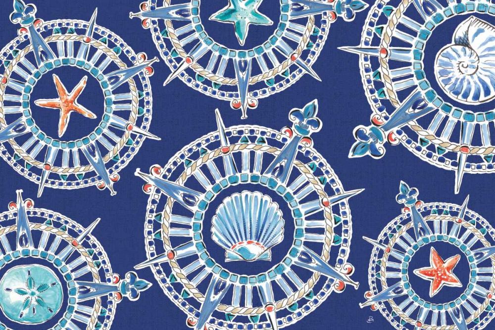 Maritime XIV art print by Daphne Brissonnet for $57.95 CAD