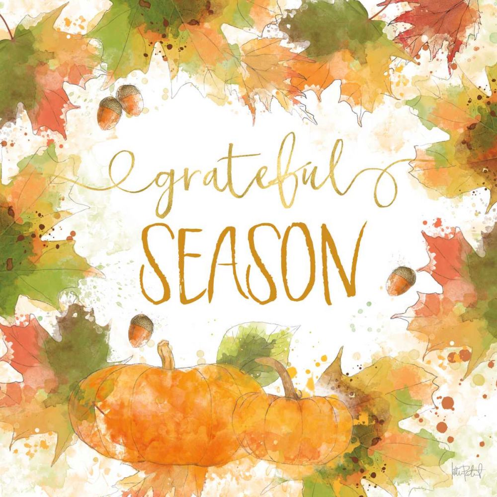 Harvest Splash II art print by Katie Pertiet for $57.95 CAD